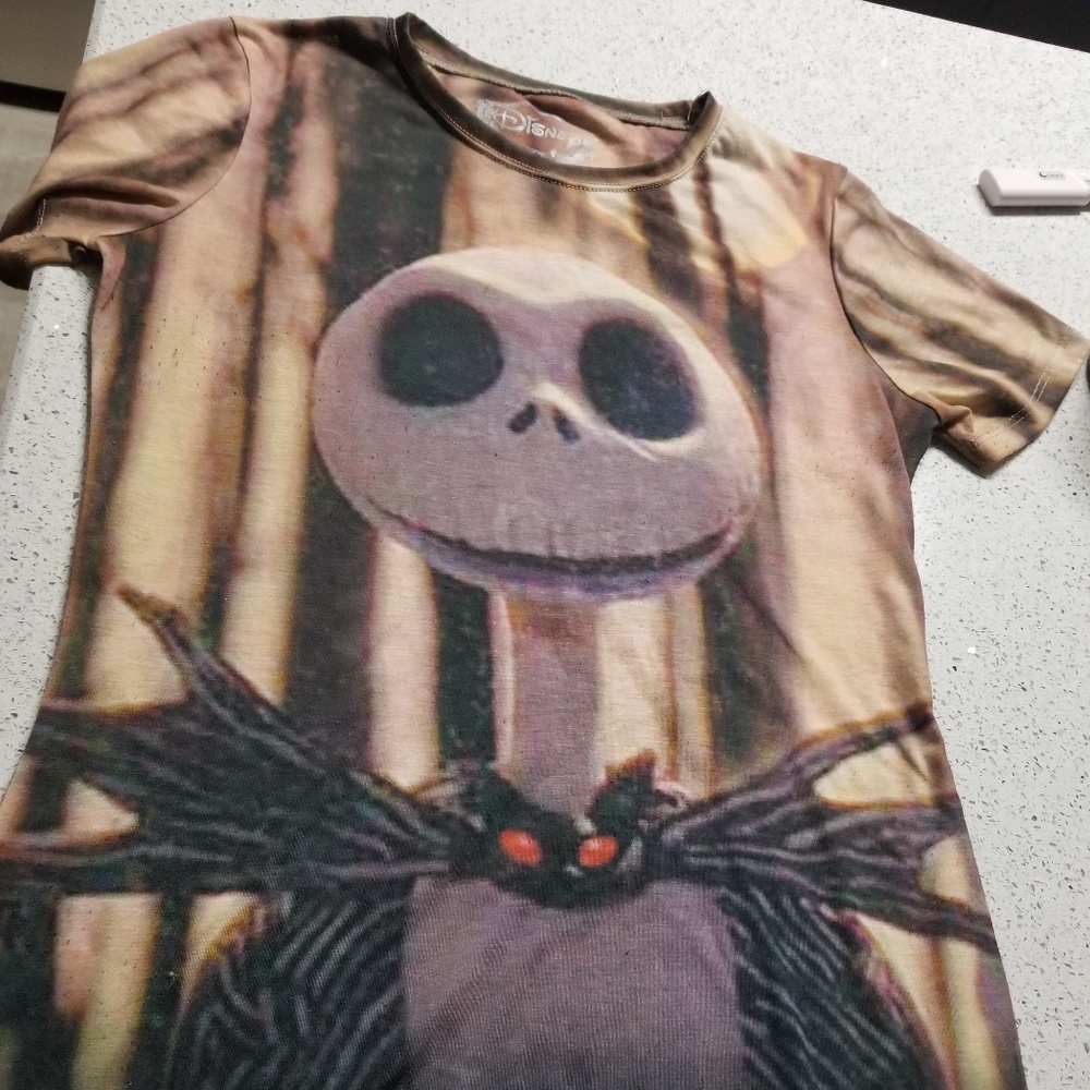 Disney store Jack Skellington womens T. MeD